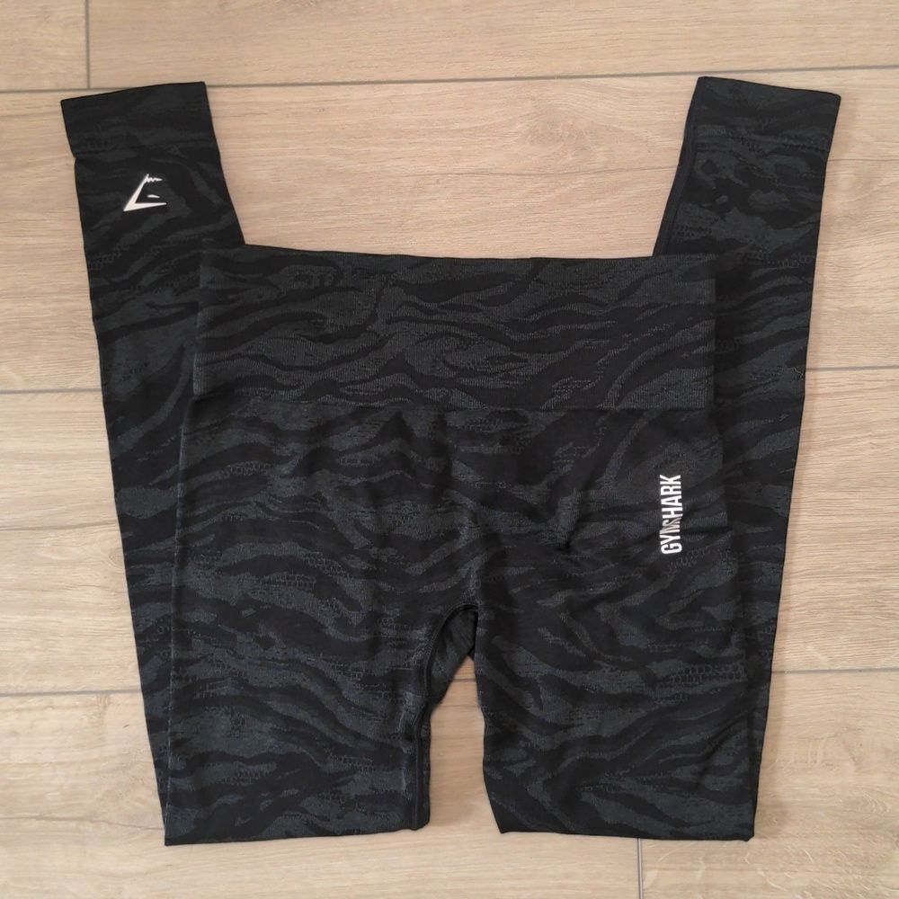 Gymshark Black Adapt Animal Seamless Leggings